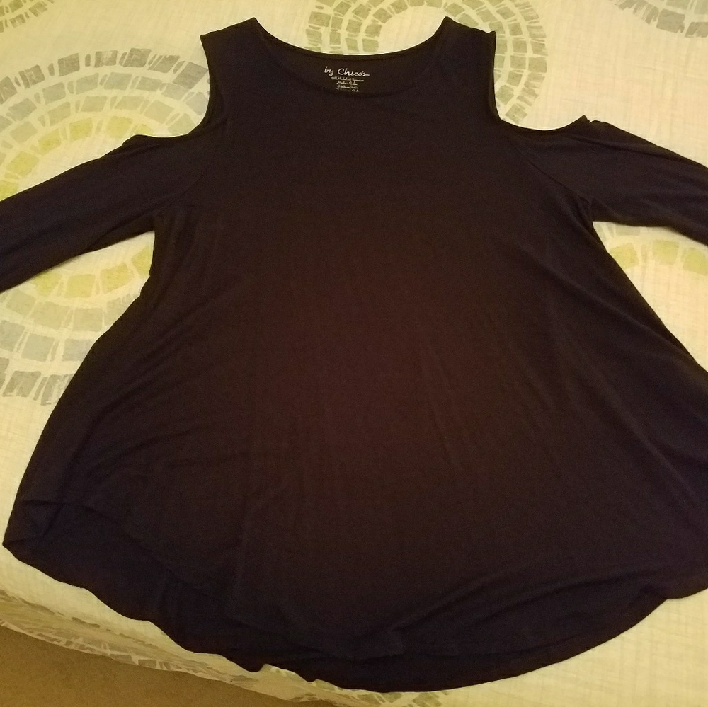 Chicos Cold Shoulder Top